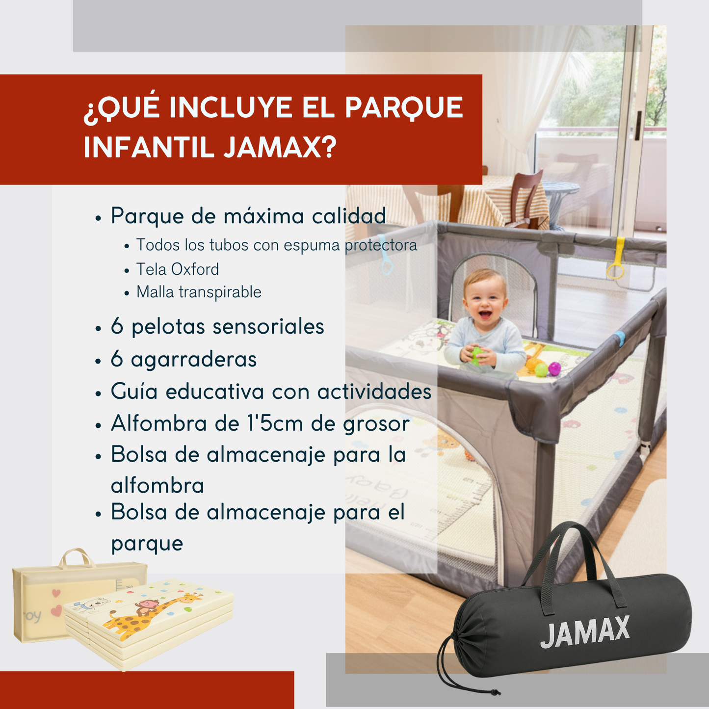 Parque de Juegos JAMAX BabyPark
